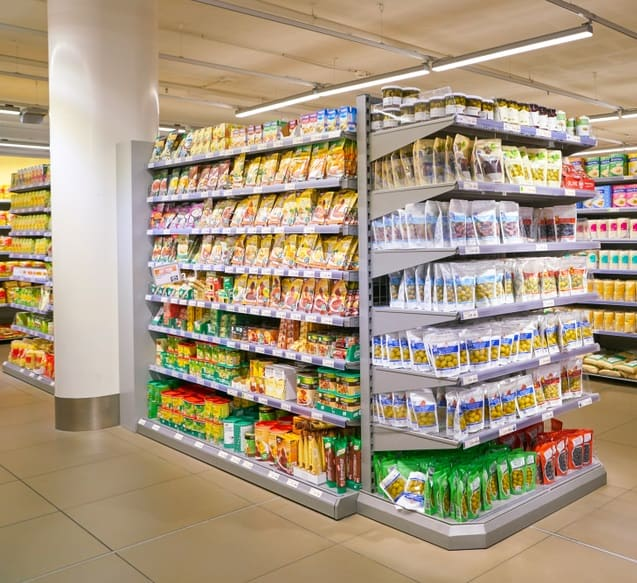 Ms Grocery Store Display Rack Manufacturers in Chennai